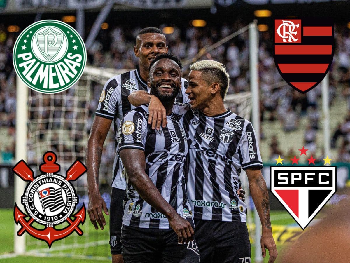 Stiven Mendoza, com sete gols, vem tendo uma de suas melhores temporadas pelo Ceará no Brasil