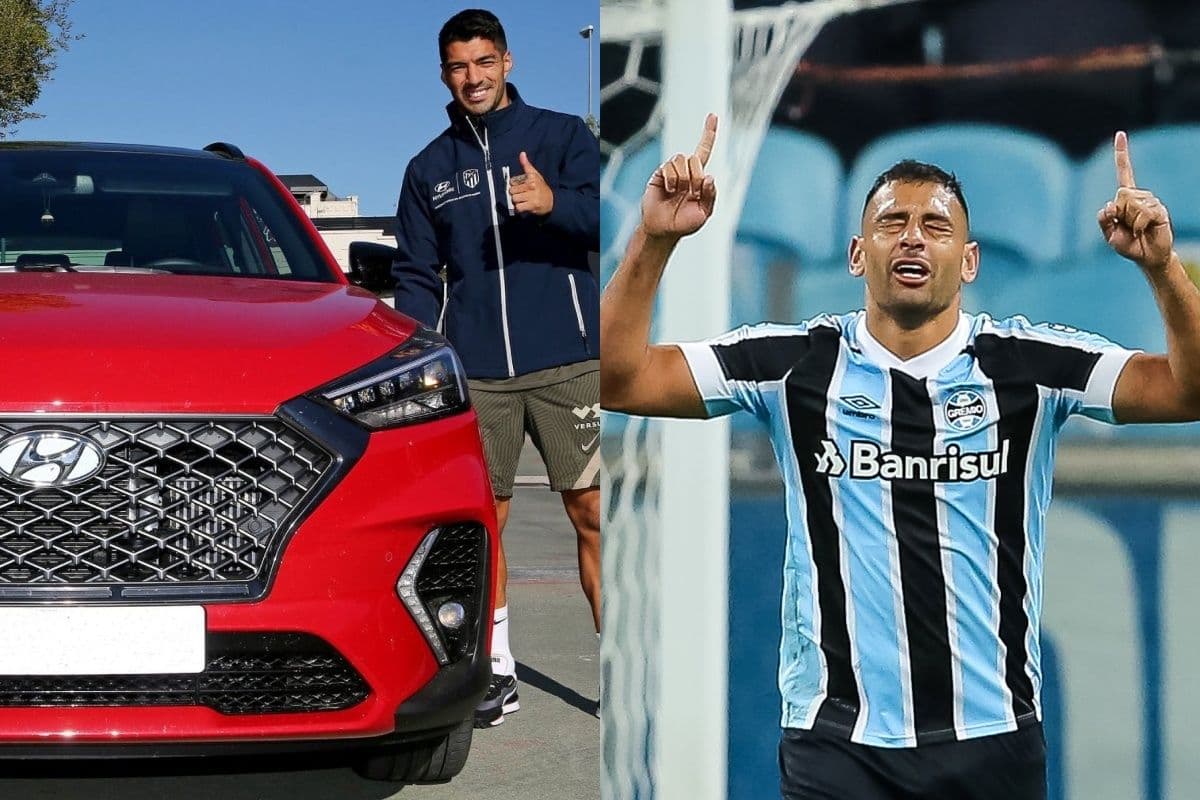 Suárez tem carro de luxo que impressiona a todos que veem