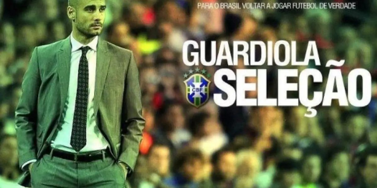 Técnico do Manchester City é o sonho de consumo da entidade para comandar Seleção Brasileira