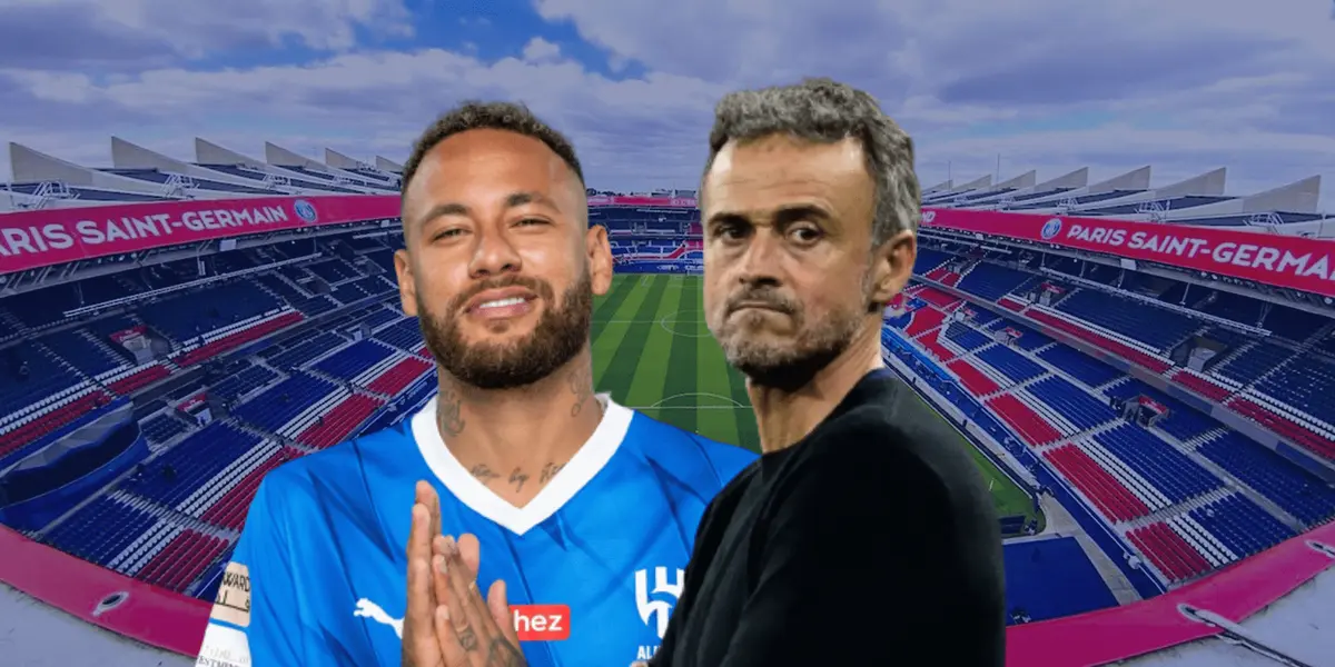 Técnico espanhol foi perguntado sobre a saída do brasileiro após seis anos no clube francês