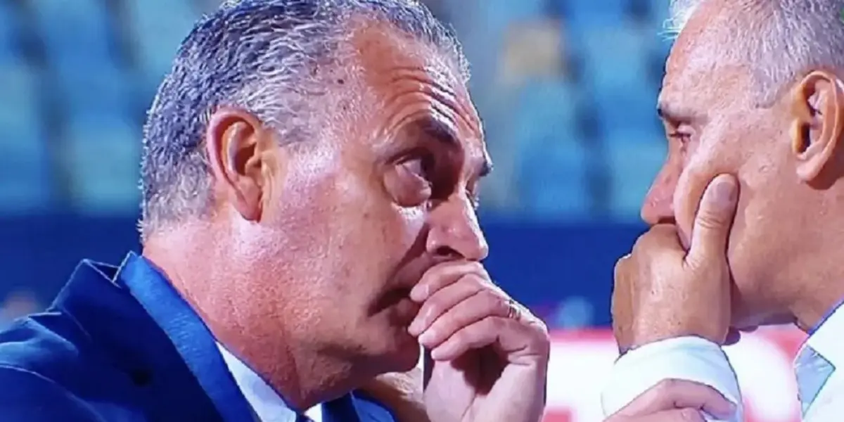 Técnicos de Brasil e Equador conversaram após o jogo