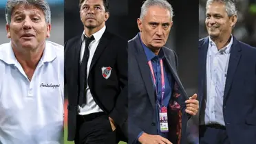 Técnicos campeões da Libertadores