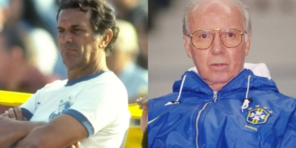 Telê Santana e Mário Zagallo.