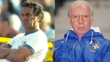 Telê Santana e Mário Zagallo.