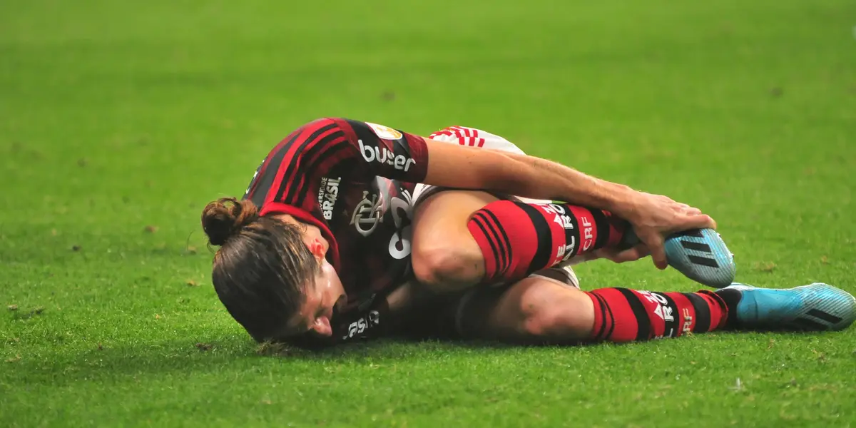 Tensão no Flamengo toma conta das inúmeras lesões que podem fazer Renato Portaluppi ter metade dos titulares em campo