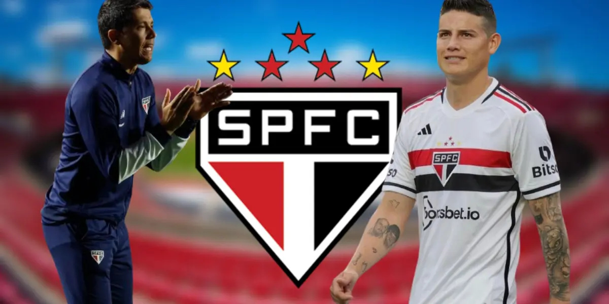 Thiago Carpini e James Rodríguez