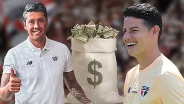 Enquanto James Rodríguez se redime no São Paulo, o reforço de R$ 19 milhões que Carpini recebe