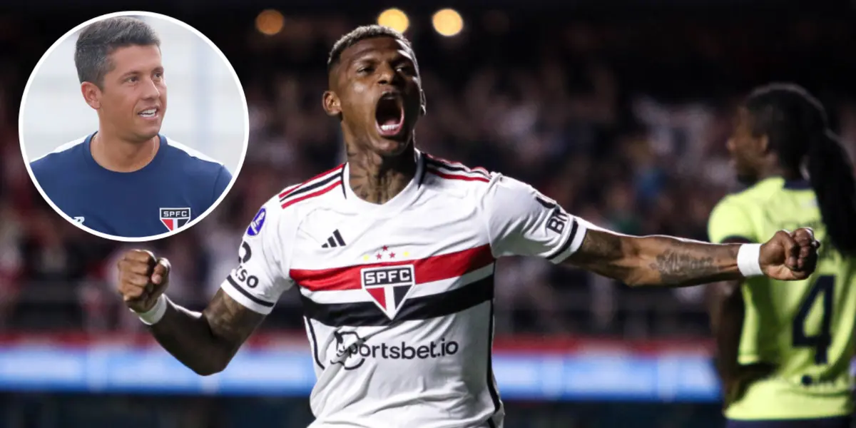 Thiago Carpini e Robert Arboleda pelo São Paulo