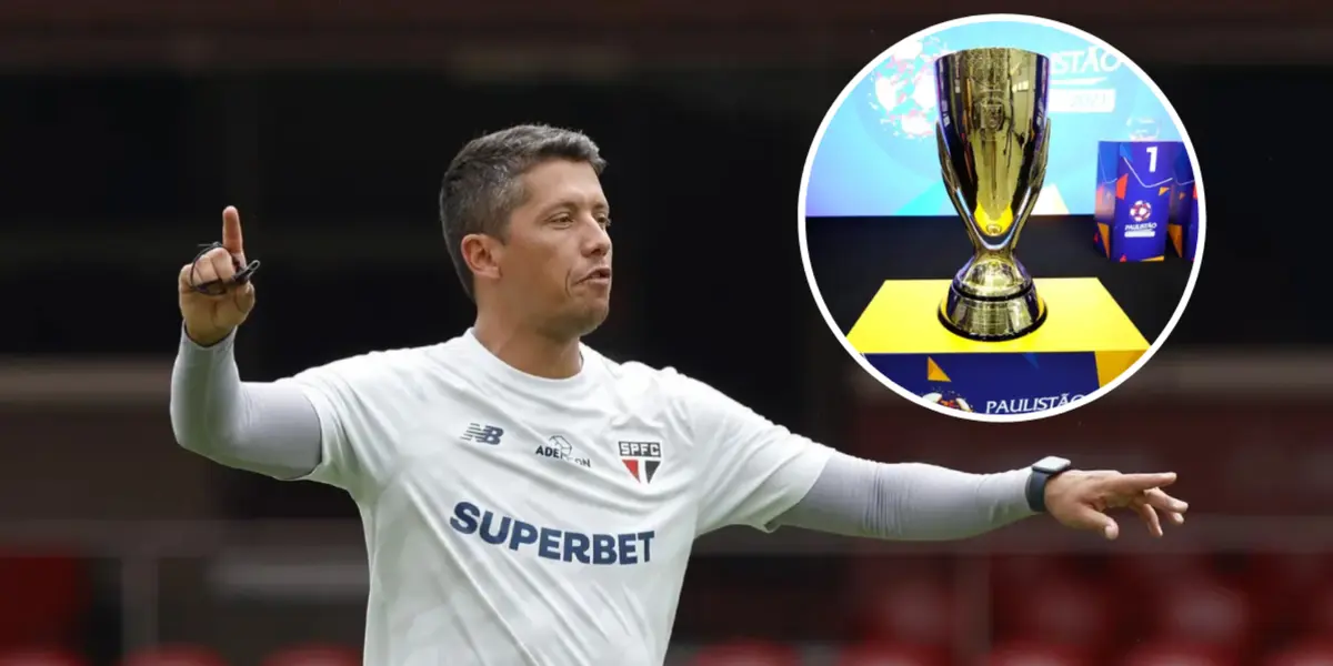 Thiago Carpini no comando do São Paulo