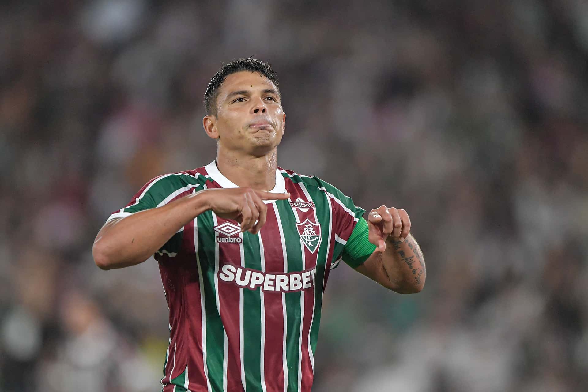Thiago Silva, ex-zagueiro do Fluminense. Foto: Jorge Rodrigues/AGIF