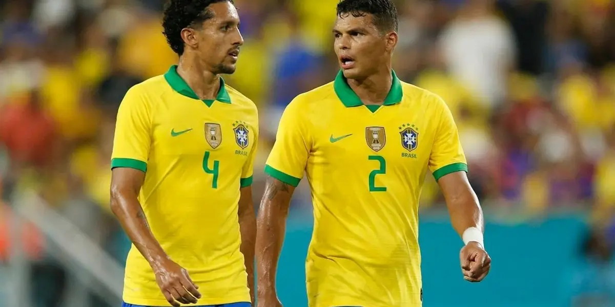 Thiago Silva expôs Marquinhos