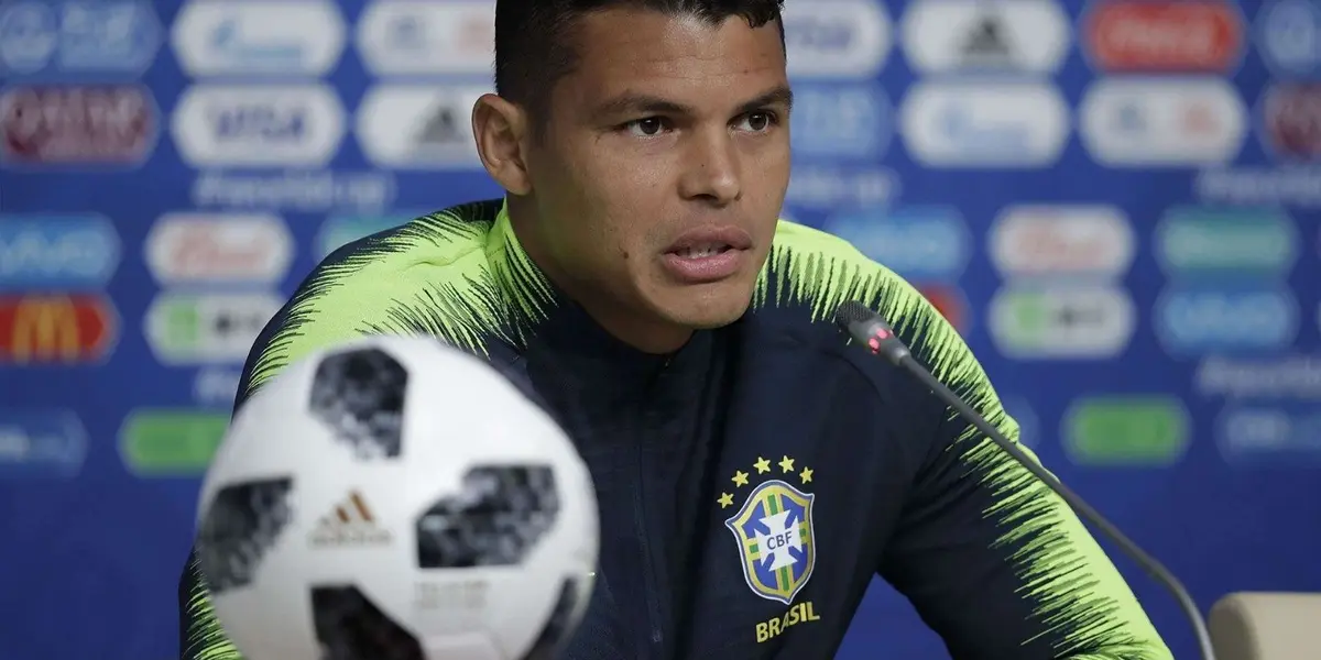 Thiago Silva pulou o protocolo contra o COVID no pior momento