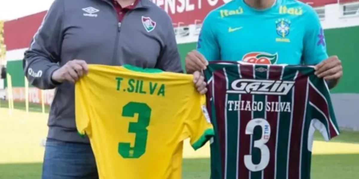Thiago Silva quer voltar ao Fluminense, o clube que “revelou” o craque