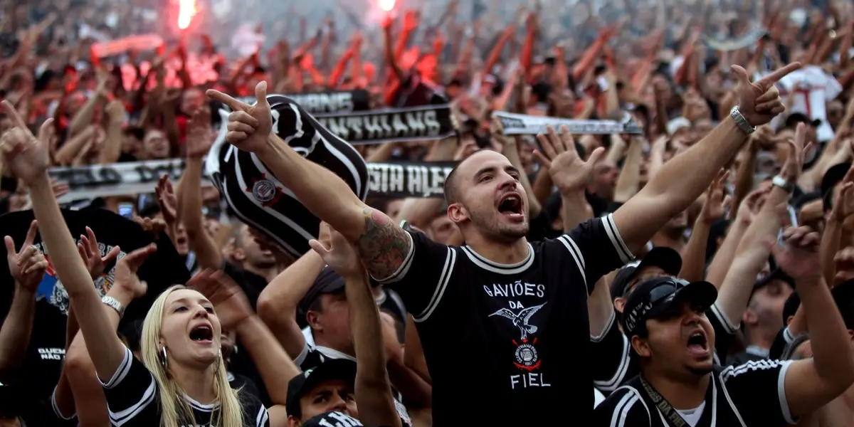 Timão tem a maior torcida de São Paulo e a segunda maior do Brasil