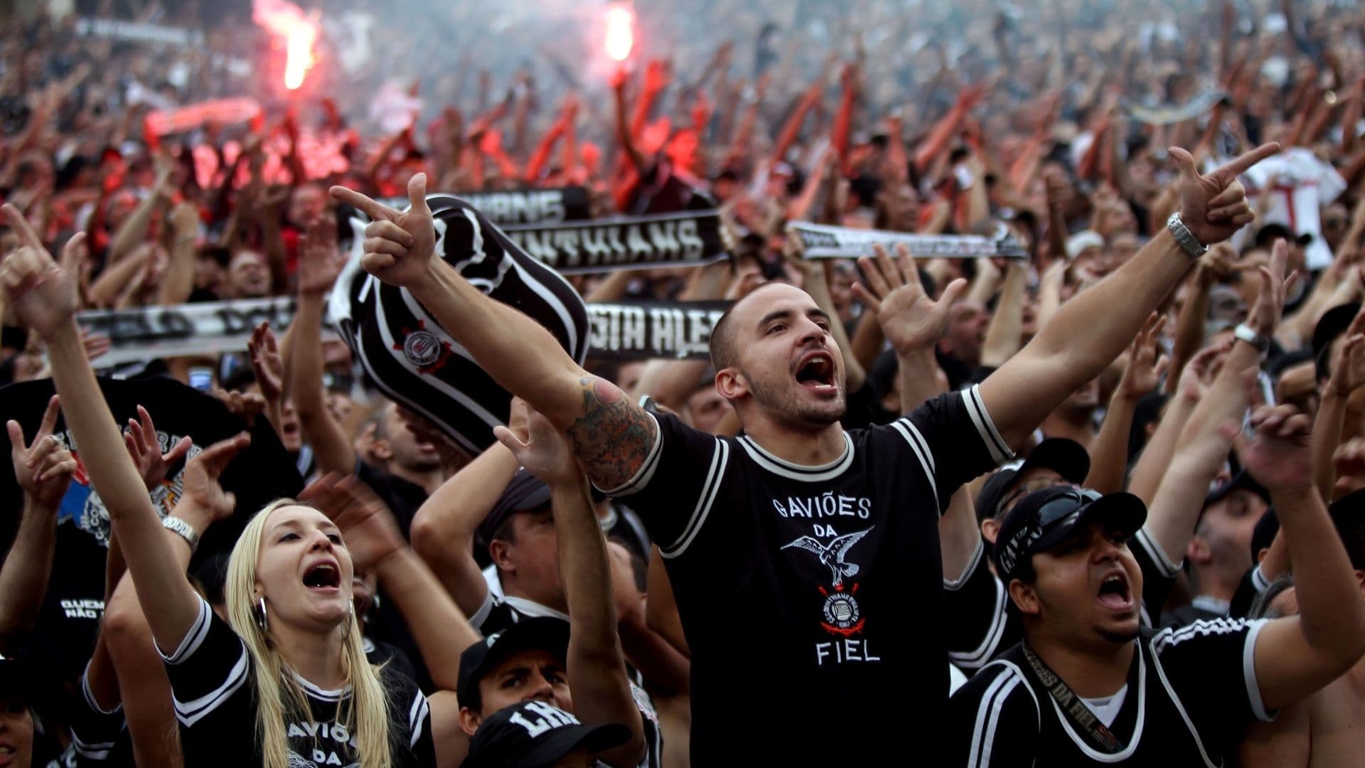 Timão tem a maior torcida de São Paulo e a segunda maior do Brasil