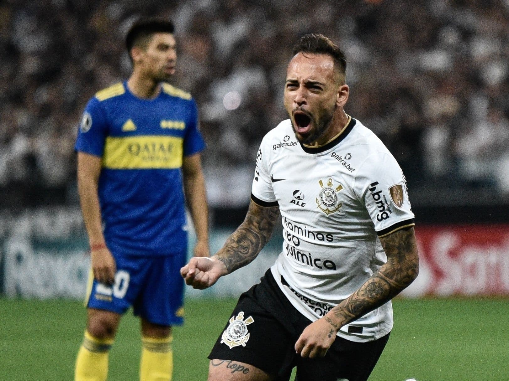 Timão teve um pênalti polêmico marcado aos 30 minutos do primeiro tempo