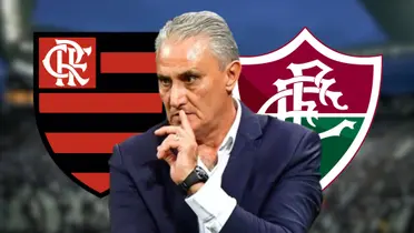O desfalque do Flamengo que preocupa Tite e anima Fernando Diniz para o clássico