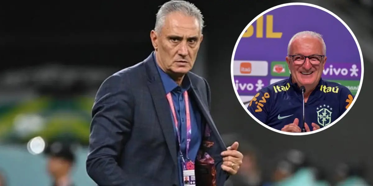 Tite e Dorival Júnior na Seleção Brasileira