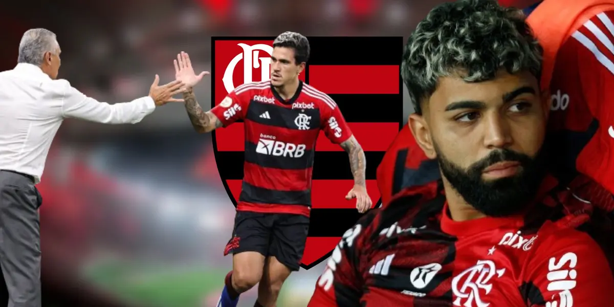 Tite faz comparação entre Pedro e Gabigol
