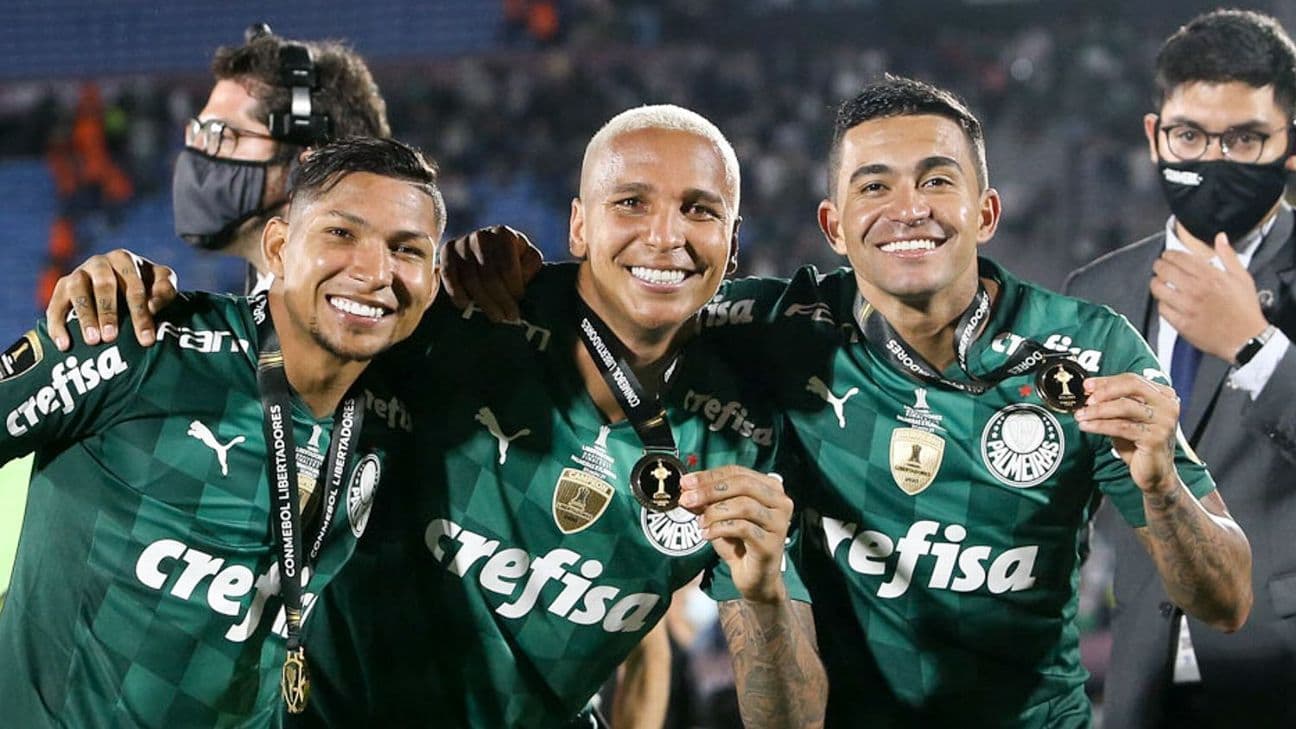 Título do Palmeiras na Copa Libertadores teve três confrontos brasileiros, mas apenas um deles assustou Rony