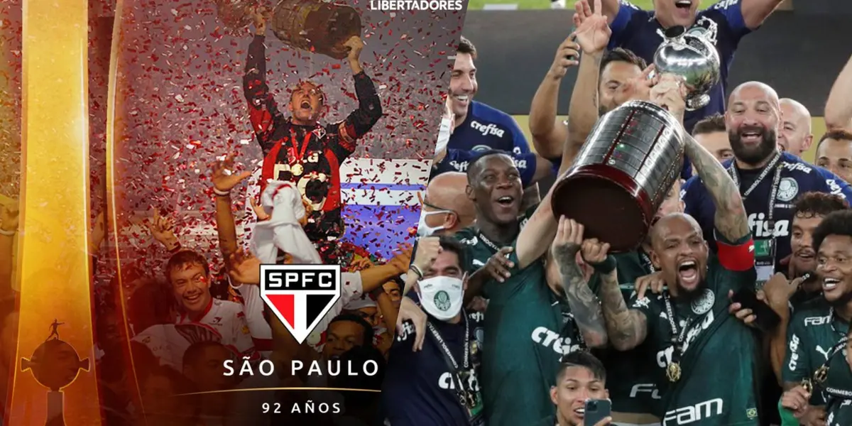 Títulos da Copa Libertadores tem cada time grande do Brasil / X