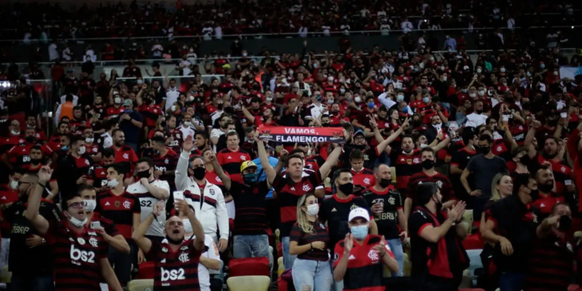 Torcedor rubro-negro ignorou noite chuvosa no Rio de Janeiro e quebrou mais um recorde no Maracanã