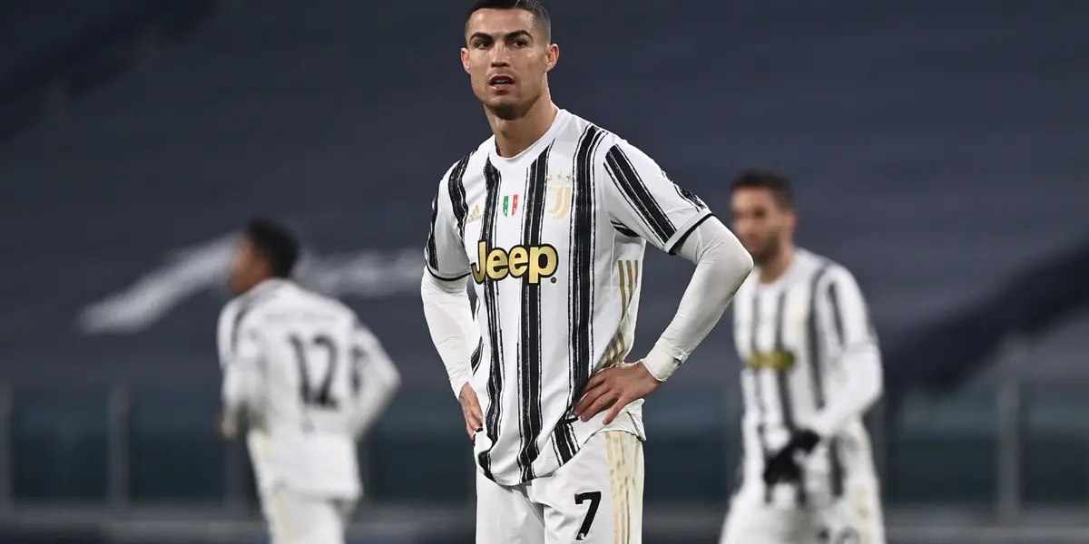 Torcedores foram ao estádio com um cartaz escrito "Who needs Ronaldo?"