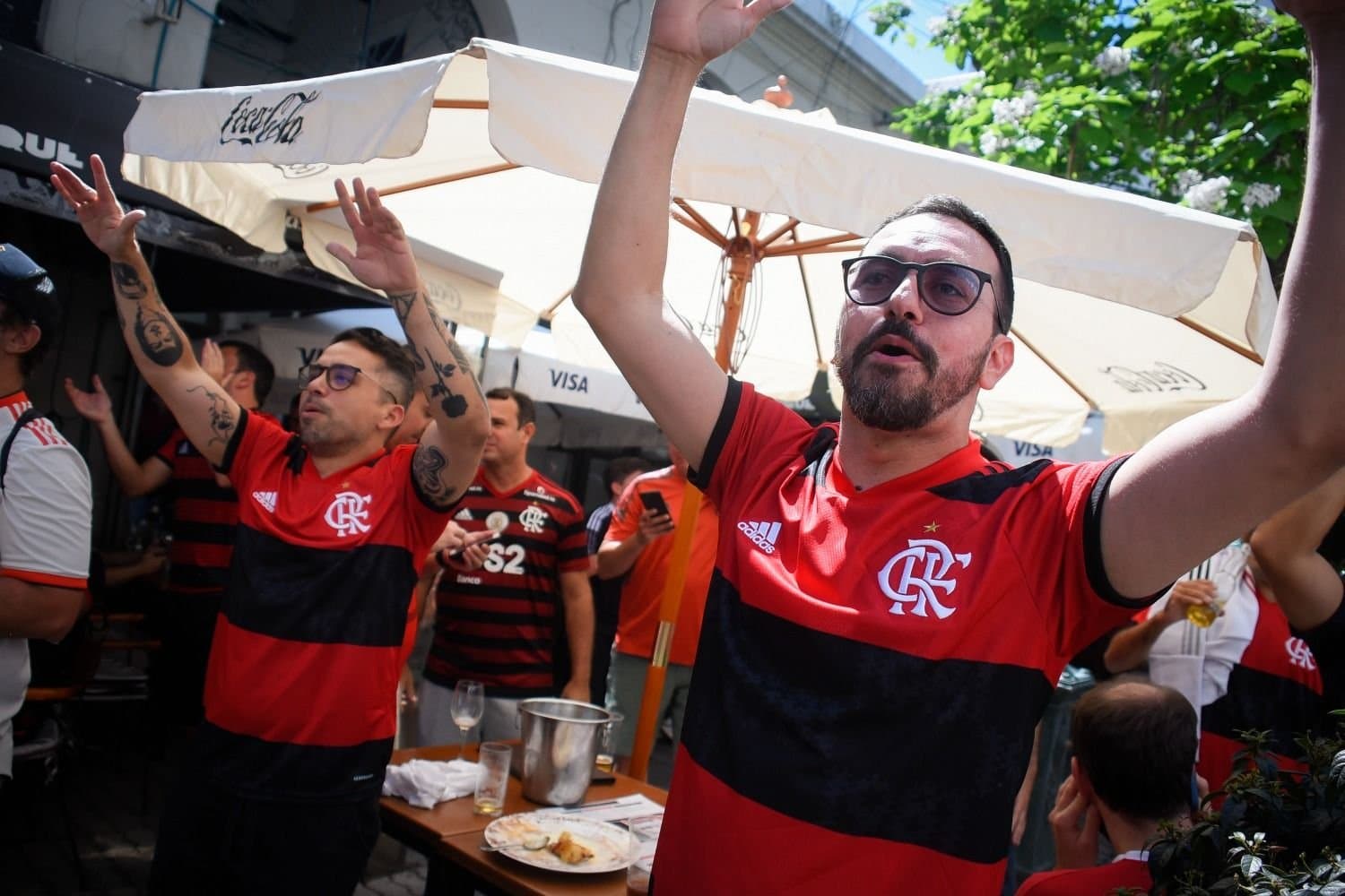 Torcedores passaram mal antes da partida