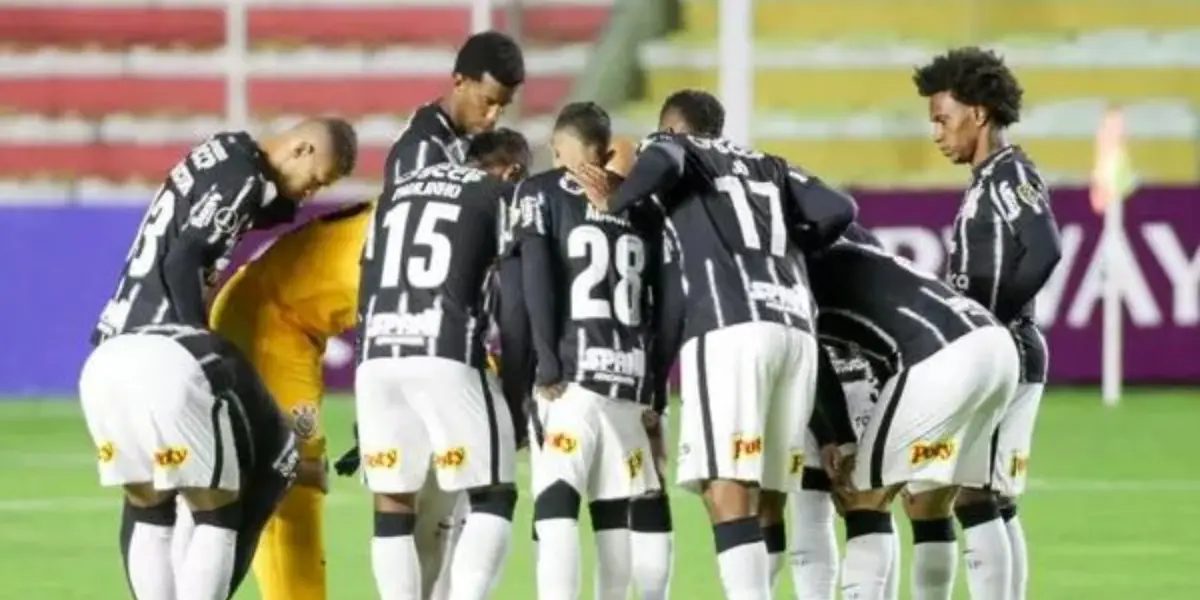 Torcedores se reuniram com o elenco