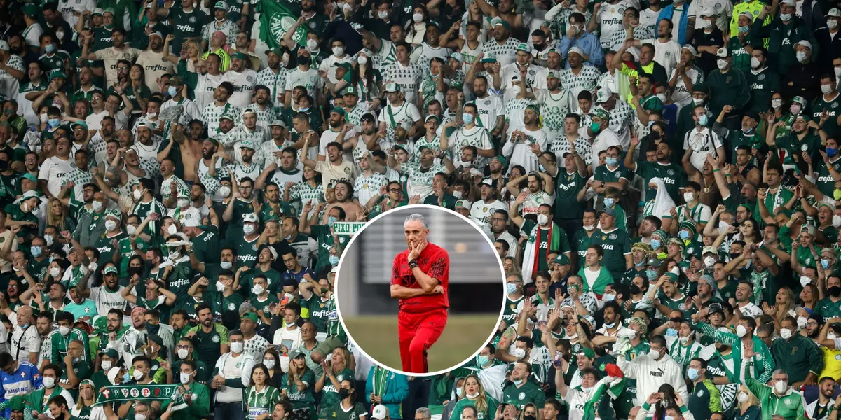 Torcida do Palmeiras em partida do time paulista