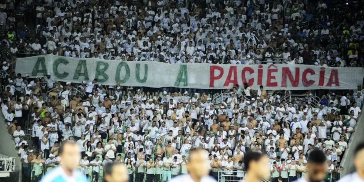 Torcida organizada vive criticando a presidente alviverde