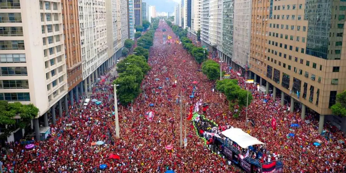 Torcida rubro-negra promete fazer uma enorme festa no RIo de Janeiro no próximo domingo