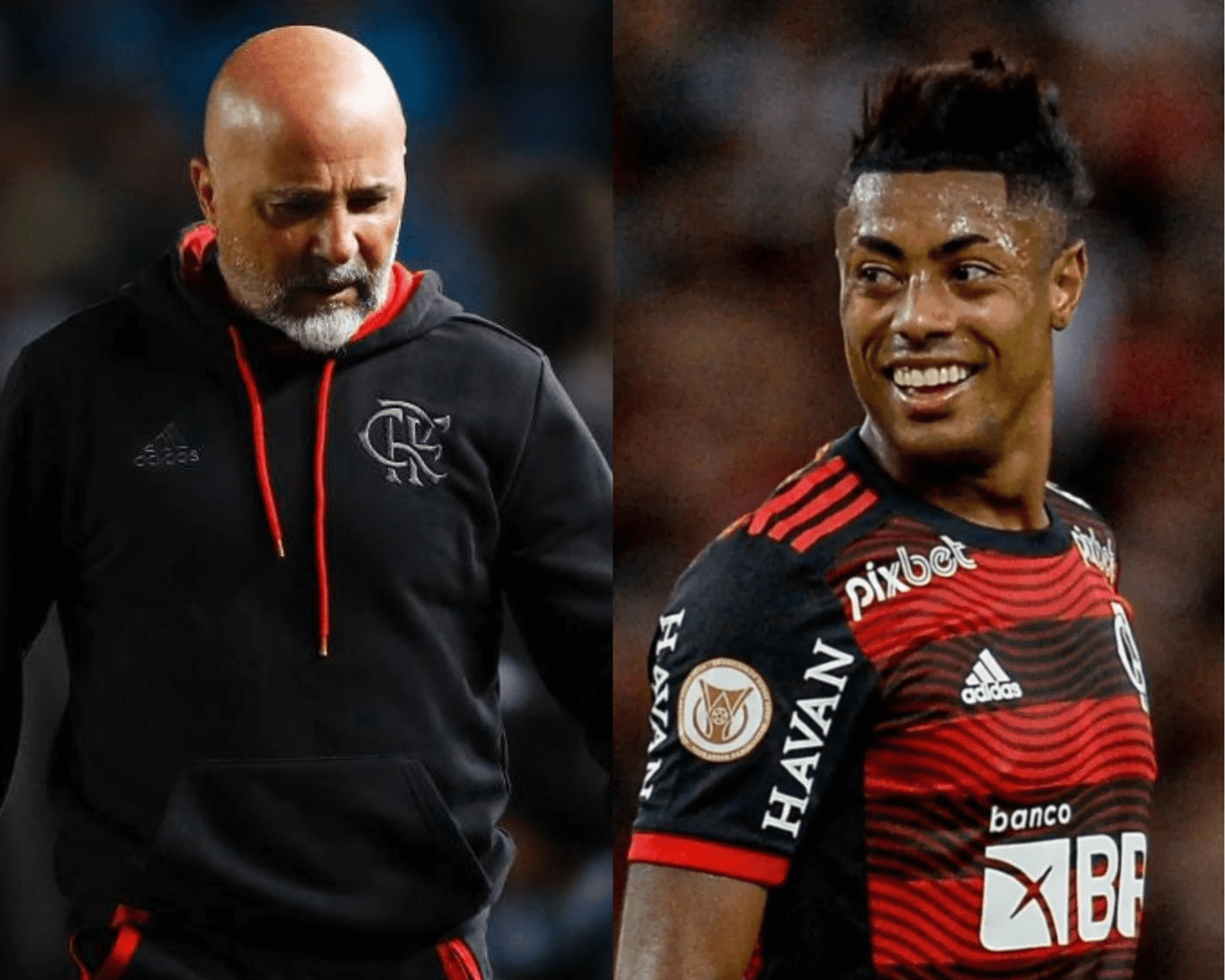Treinador comentou sobre a situação do atacante no Rubro-Negro