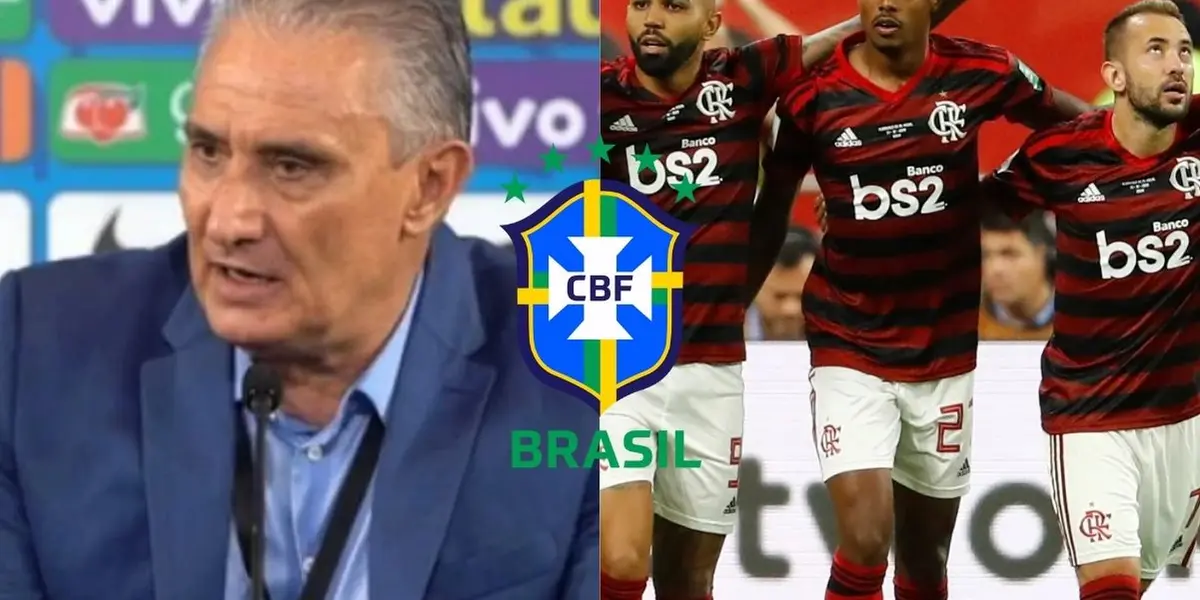 Treinador da "Amarelinha" despachou dois nomes importantes do Flamengo na última convocação