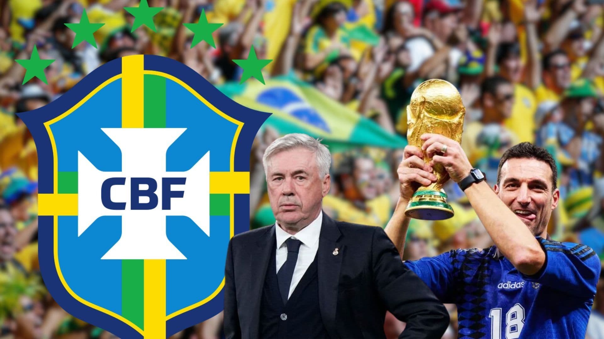 Treinador da Seleção Argentina pode ‘ajudar’ a CBF com Carlo Ancelotti