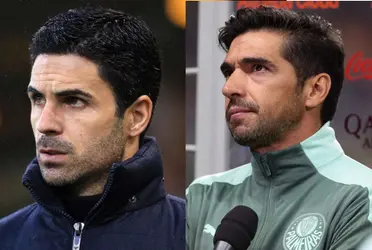 Treinador do Arsenal quer peça-chave do Palmeiras de Abel Ferreira
