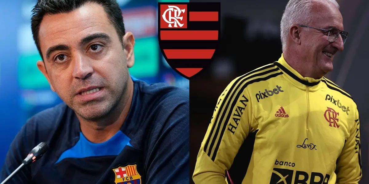 Treinador do Barcelona está ‘encantado’ com titular do Flamengo