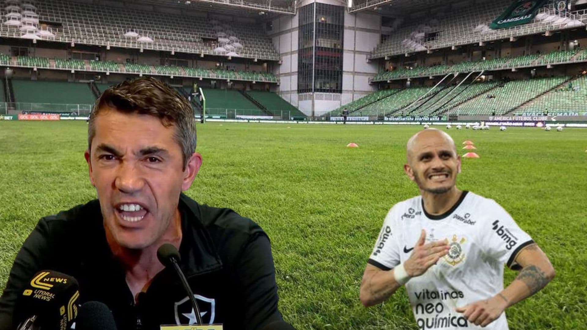Treinador do Botafogo comentou sobre derrota para o Corinthians