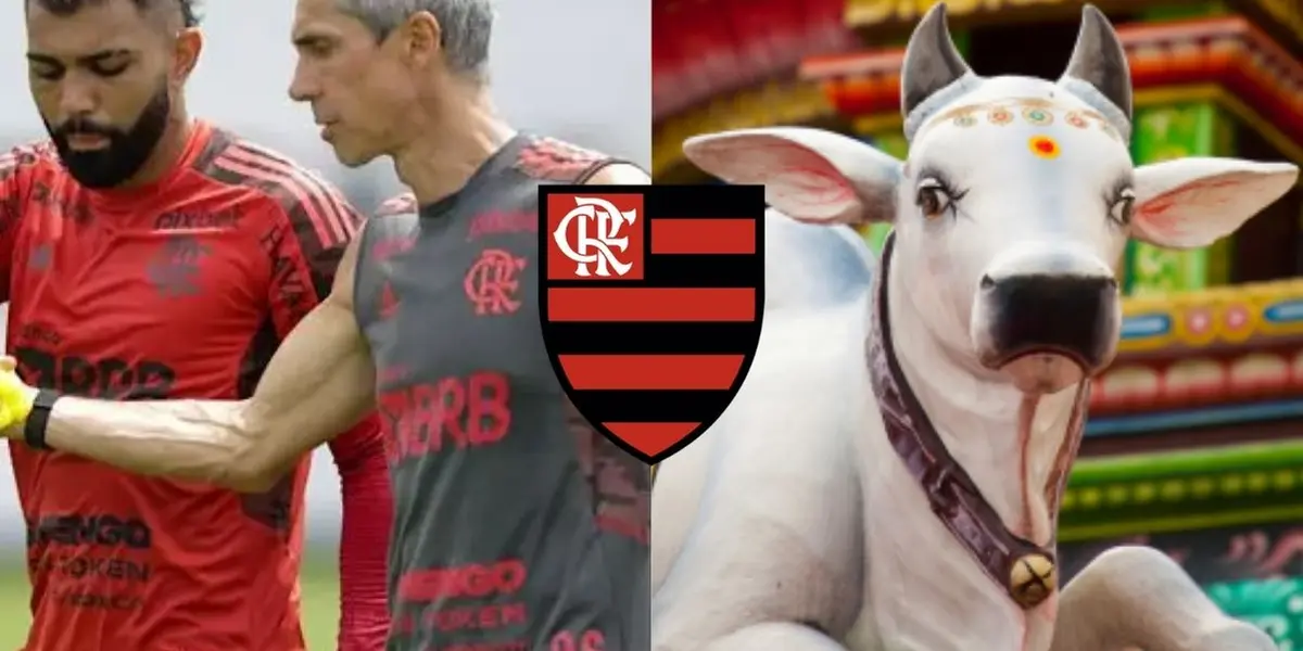 Treinador do Flamengo e sua atitude com Gabigol que irritou medalhões do elenco