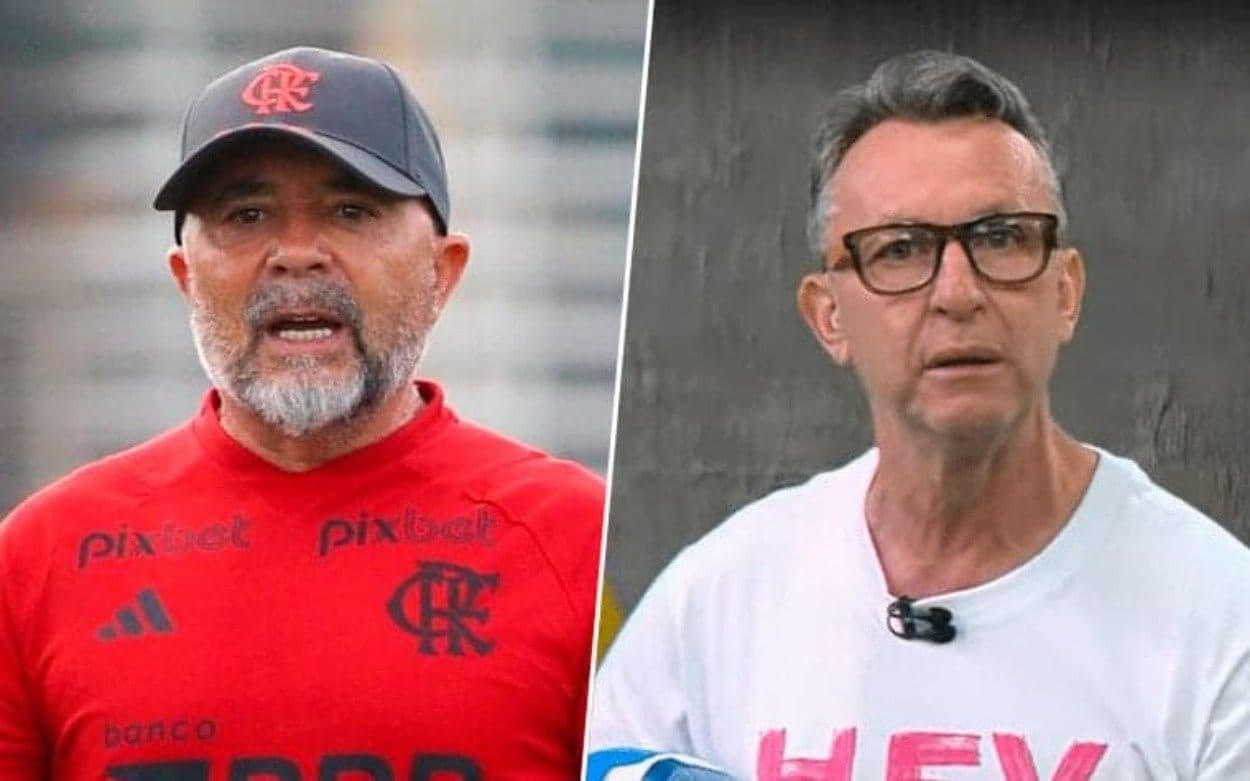 Treinador do Flamengo irá processar o apresentador