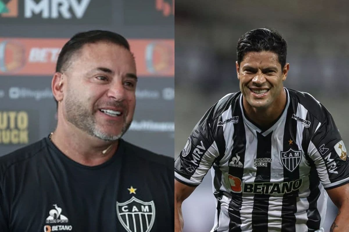 Treinador do Galo presenteou artilheiro após conquista do Campeonato Mineiro