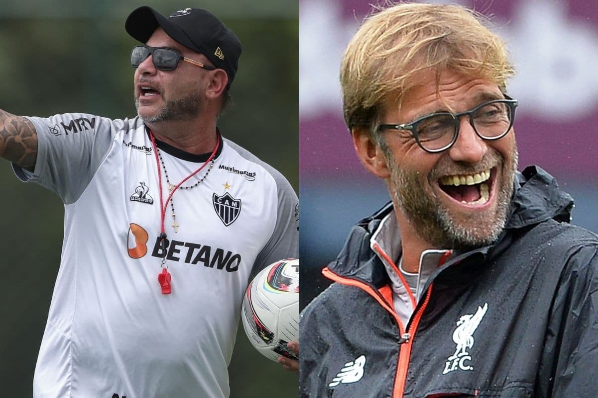 Treinador do Galo se envolveu em polêmica com técnico do Liverpool