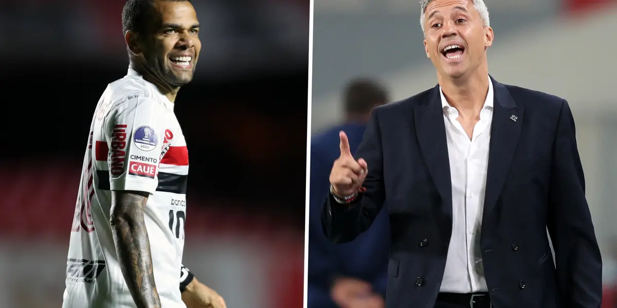 Treinador falou pela primeira vez sobre a saída do lateral-direito