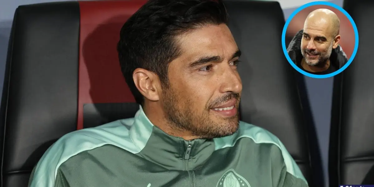 Treinador português respondeu à declaração de Guardiola sobre desconhecimento do Palmeiras