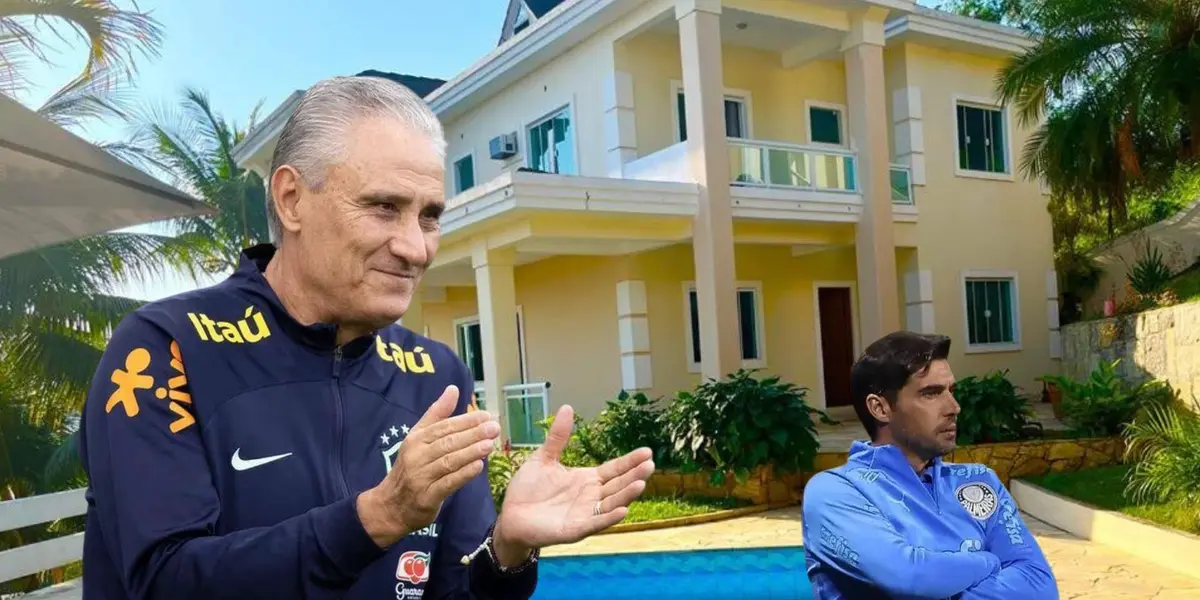 Treinador rubro-negro mora em mansão milionária na orla do Rio de Janeiro