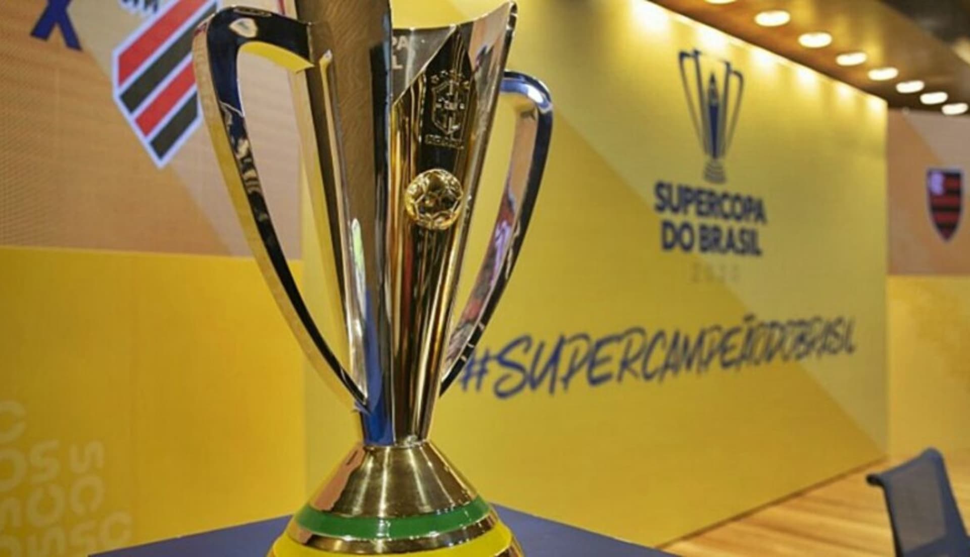 Troféu será disputado no domingo, entre Atlético Mineiro e Flamengo