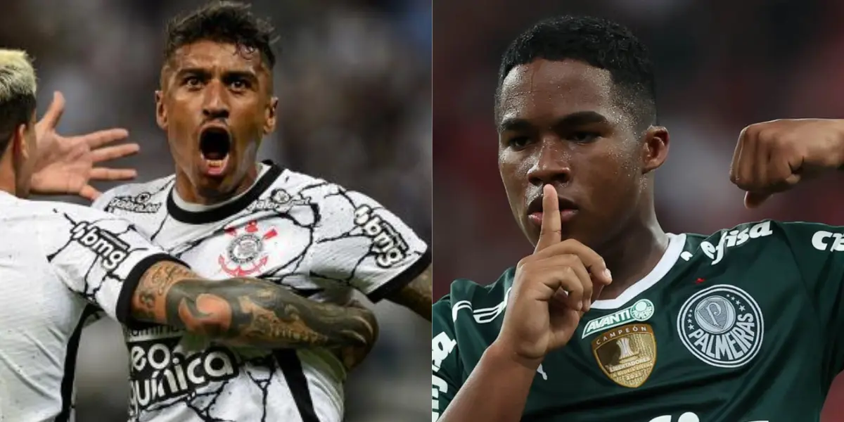 Um dos destaques do arquirrival do Verdão deu entrevista e elogiou a joia palmeirense