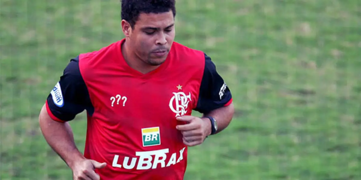 Um dos maiores jogadores da história, Ronaldo não realizou o sonho de jogar no Flamengo, seu time de coração