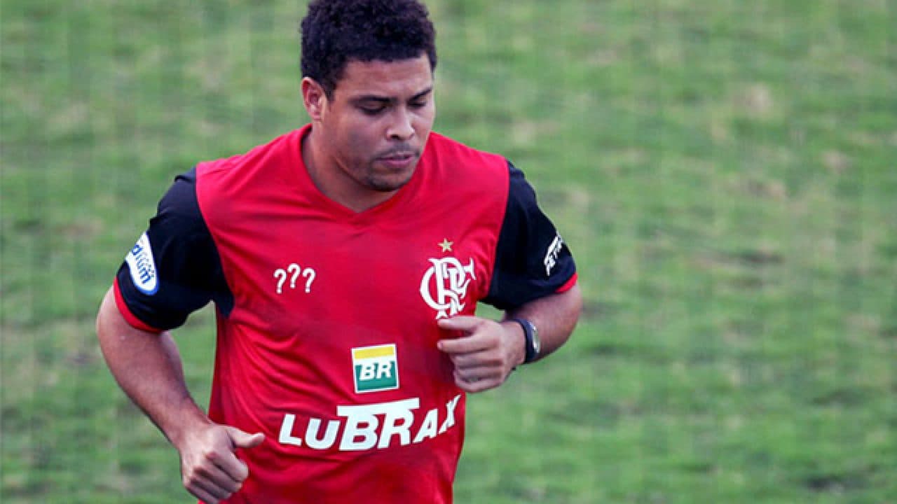 Um dos maiores jogadores da história, Ronaldo não realizou o sonho de jogar no Flamengo, seu time de coração