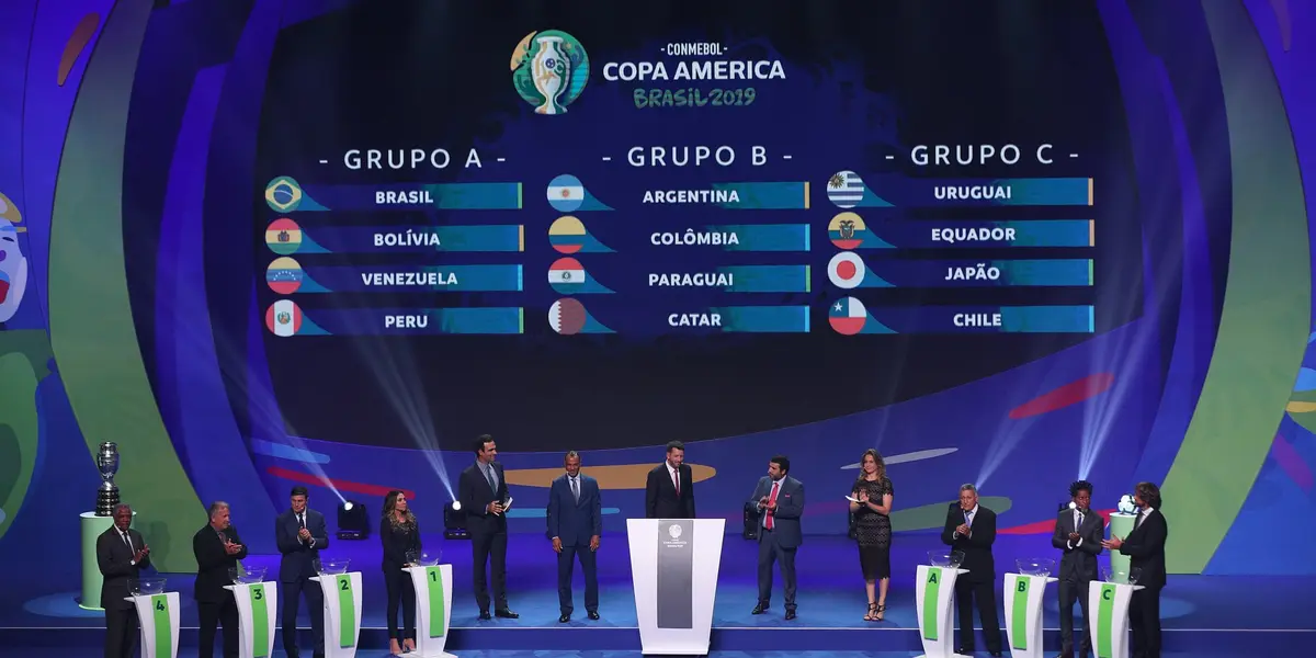 Um romance sem fim; este é o tema da organização da Copa América entre Colômbia e Argentina.